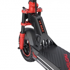 TWOFISH V4 MAX Electric Scooter  800W Motor  52V 23Ah Battery  10 inch Tires  57km/h Max Speed  60km Range  Dual Disc Brake  Fr