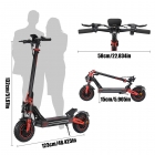 TWOFISH TW4 PRO Electric Scooter  1000W*2 Motor  60V 23Ah Battery  11 inch Tires  72km/h Max Speed  60km Max Range  Dual Disc B