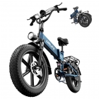 URLIFE T5 Electric Bike  750W Motor  48V 13Ah Battery  20*4 inch Tires  45km/h Max Speed  125km Max Range  Dual Disc Brakes  Fu