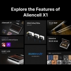 Aliencell X1 40W Desktop Diode Laser Engraver   Air Pump  600mm/s Speed  0 08×0 1mm Spot  610×477mm Working Area  Dual 8MP Au