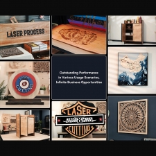 IKIER K40 MAX 40W Laser Engraver  850×800mm Large Area  600mm/s High-Speed  0 01mm Precision  Dual Gear Laser  0 08×0 1mm Ult