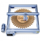 IKIER K1 Ultra 36W Laser Engraver  410mm×410mm Working Area  800mm/s Speed  0 08mm×0 1mm Laser Spot  0 01mm Precision  Auto F