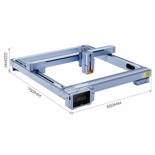 IKIER K1 Ultra 36W Laser Engraver  410mm×410mm Working Area  800mm/s Speed  0 08mm×0 1mm Laser Spot  0 01mm Precision  Auto F