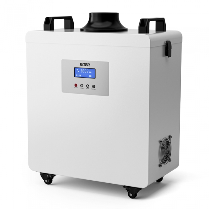 IKIER D4 Smoke Purifier  3-Layer Filtration  Adjustable Speed  Low Noise