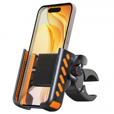 Bike Phone Holder Handlebar Clamp  Motorcycle Scooter Phone Mount Holder for 0 71-1 57''  18-40mm  Diameter Handlebar  Compatib