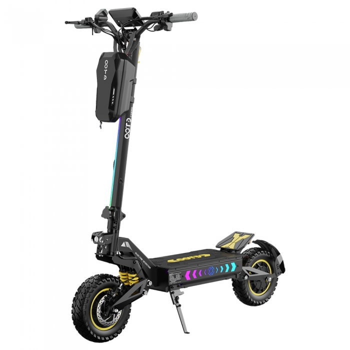 OOTD T10 Pro Electric Scooter  2*1300W Motor  52V 23 4Ah Battery  11 inch Tires  65km/h Max Speed  70km Range  Hydraulic Disc B