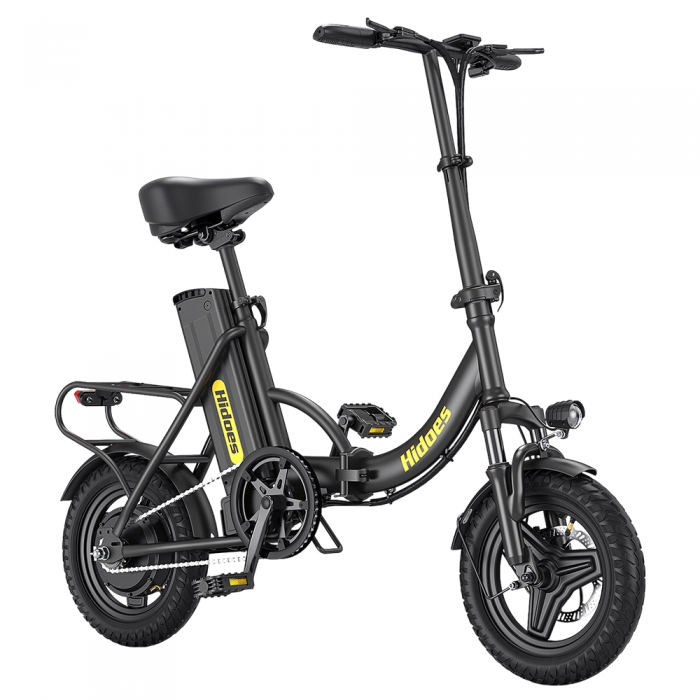Hidoes C5 Folding Electric Bike  350W Motor  36V 10 4Ah Battery  14 inch Tires  25km/h Max Speed  28km Range  Front