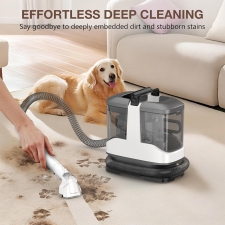 MAMNV C3 Portable Fabric Cleaner  13 000Pa Suction  500W Brush Motor  1 5m Flexible Hose  1000ml Clean 