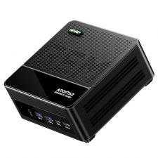 AOOSTAR GEM12  Mini PC Barebone  No RAM No SSD   AMD Ryzen 7 Pro 8845HS 8 Core Max 5 1GHz  HDMI2 1   DP1 4  USB4   Type-C 4K Fo
