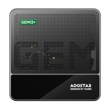 AOOSTAR GEM12  Mini PC Barebone  No RAM No SSD   AMD Ryzen 7 Pro 8845HS 8 Core Max 5 1GHz  HDMI2 1   DP1 4  USB4   Type-C 4K Fo