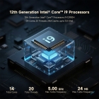 ALLIWAVA GH9 Mini PC  Intel Core i9-12900HK 14 Cores Max 5 0GHz  16GB RAM 1TB SSD  DP  8K@60Hz    HDMI  4K@60Hz    Type-C  4K@1