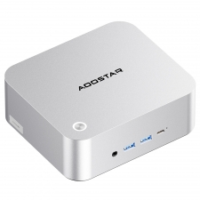 AOOSTAR MACO Mini PC Barebone  No RAM No SSD   AMD Ryzen 7 Pro 8845HS 8 Cores Max 5 1GHz  HDMI   DP   2*USB4 Four Screens Displ