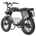 Hidoes B9 Electric Bike  750W Motor  48V 18 2Ah 15 6Ah Dual Battery  20*4 0 inch Tires  45km/h Max Speed  150km Max Range  Fron