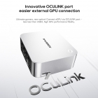 AOOSTAR MACO Mini PC  AMD Ryzen 7 Pro 6850H 8 Cores Max 4 7GHz  24GB LPDDR5 RAM 1TB SSD  HDMI DP 2*USB4 Quad Screen Display  Wi