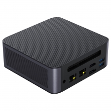 ALLIWAVA H90 Pro Mini PC  AMD Ryzen 7 8745HS 8 Cores Max 4 9GHz  16GB DDR5 RAM 1TB SSD  HDMI DP USB-C Triple Display  WiFi 6 Bl