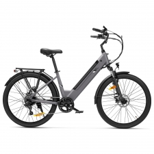 J2 ST Grey EU Plug Step-Thru 26in 36V15 6Ah 250W E-Bike