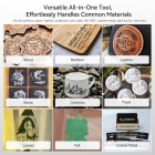 ATOMSTACK Swift Mini 3W Laser Engraver  135×145mm Working Area  0 04mm Laser Spot  10000mm/min Speed  AI Text-to-Image  Multi-