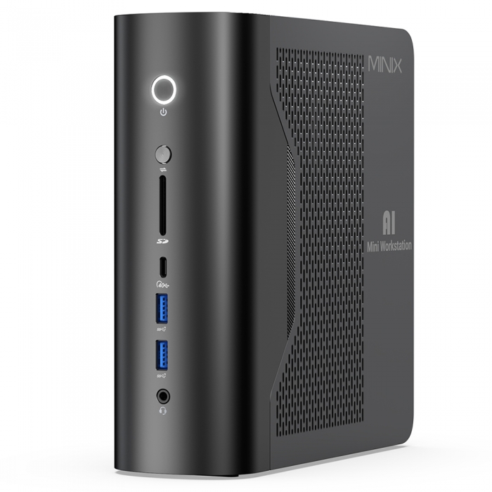 MINIX ER939-AI Mini PC  AMD Ryzen™ AI Max  395 16C Max 5 1GHz  128GB LPDDR5 2TB NVMe SSD  Radeon 8060S  Quad 8K Display  HDMI