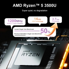 Ninkear A15 Air Laptop  15 6 inch 1920×1080 Screen  AMD Ryzen 5 3500U 4C/8T up to 3 7GHz  16GB DDR4  512GB SSD  WiFi 5  Blueto