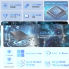 MINIX Elite EU715-AI Mini PC, Intel Core Ultra 7-155H 16 Cores Max 4,8GHz, 32GB DDR5 RAM 1TB SSD
