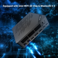 MINIX Elite EU715-AI Mini PC, Intel Core Ultra 7-155H 16 Cores Max 4,8GHz, 32GB DDR5 RAM 1TB SSD