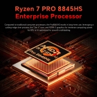 AOOSTAR WTR MAX 11 Bays NAS Mini PC Barebone  No RAM No SSD   Secondary Screen  AMD R7 Pro 8845HS 8 Cores Max 5 1GHz  HDMI DP U