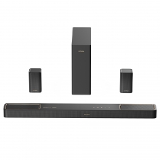 Ultimea Skywave F40 5 1 2 Channel Soundbar  Dolby Atmos  Bluetooth 5 4  400W Peak Power  App Control