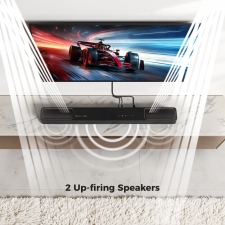 Ultimea Skywave F40 5 1 2 Channel Soundbar  Dolby Atmos  Bluetooth 5 4  400W Peak Power  App Control