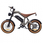 ZONVEER M20 Electric Bike  1000W  1500W Peak  Motor  48V 18 2Ah Battery  55km/h Max Speed  60km PAS Range  20" x 4 0" Fat Tires