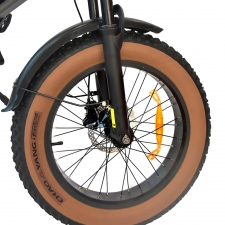 ZONVEER M20 Electric Bike  1000W  1500W Peak  Motor  48V 18 2Ah Battery  55km/h Max Speed  60km PAS Range  20" x 4 0" Fat Tires