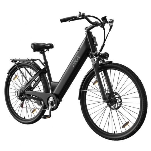 PIXAR C1 Electric Bike  250W Motor  36V 13Ah Battery  25km/h Max Speed  65km Range  27 5'×1 95' Tires  Shimano 7-Speed  150kg