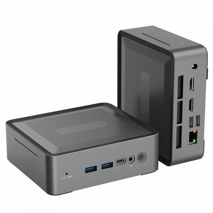 MINIHYPER U58 Mini PC  AMD Ryzen 7 5825U  8C/16T  Up to 4 5GHz   16GB DDR4 512GB NVMe SSD  Radeon Vega 8  Triple 4K Display  HD