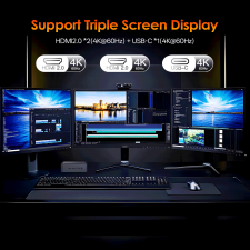 MINIHYPER U58 Mini PC  AMD Ryzen 7 5825U  8C/16T  Up to 4 5GHz   16GB DDR4 512GB NVMe SSD  Radeon Vega 8  Triple 4K Display  HD
