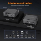 MINIHYPER U58 Mini PC  AMD Ryzen 7 5825U  8C/16T  Up to 4 5GHz   16GB DDR4 512GB NVMe SSD  Radeon Vega 8  Triple 4K Display  HD
