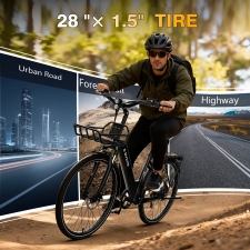 E·Bycco V1 Electric Bike  250W Motor  500W Peak   36V 15 6Ah Removable Battery  25km/h Max Speed  Up to 90km Range  28' Commut