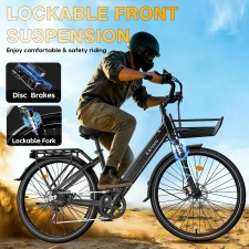 E·Bycco V1 Electric Bike  250W Motor  500W Peak   36V 15 6Ah Removable Battery  25km/h Max Speed  Up to 90km Range  28' Commut
