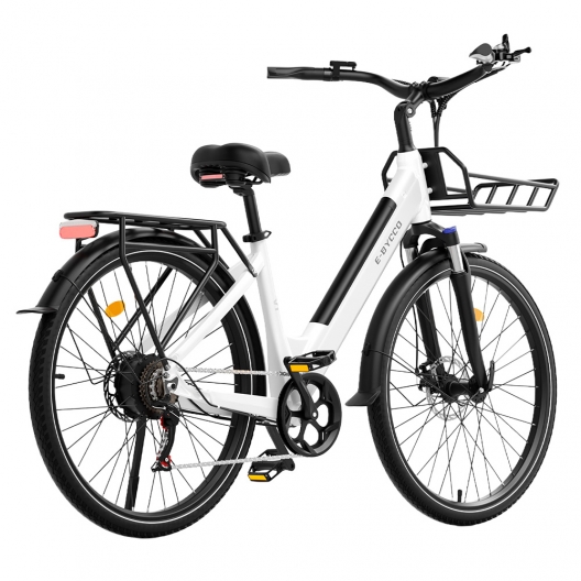 E·Bycco V1 Electric Bike  250W Motor  500W Peak   36V 15 6Ah Removable Battery  25km/h Max Speed  Up to 90km Range  28' Commut