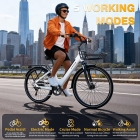 E·Bycco V1 Electric Bike  250W Motor  500W Peak   36V 15 6Ah Removable Battery  25km/h Max Speed  Up to 90km Range  28' Commut