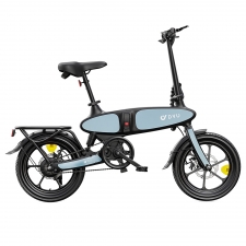 DYU C2 Foldable Electric Bike  250W Motor  48V 7 5Ah Battery  25km Max Speed  50km Range  16" All-terrain Tires  Dual Disc Brak