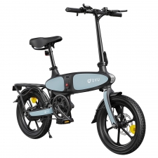 DYU C2 Foldable Electric Bike  250W Motor  48V 7 5Ah Battery  25km Max Speed  50km Range  16" All-terrain Tires  Dual Disc Brak