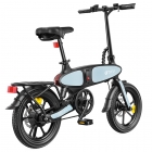 DYU C2 Foldable Electric Bike  250W Motor  48V 7 5Ah Battery  25km Max Speed  50km Range  16" All-terrain Tires  Dual Disc Brak
