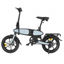 DYU C2 Foldable Electric Bike  250W Motor  48V 7 5Ah Battery  25km Max Speed  50km Range  16" All-terrain Tires  Dual Disc Brak