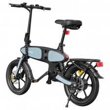 DYU C2 Foldable Electric Bike  250W Motor  48V 7 5Ah Battery  25km Max Speed  50km Range  16" All-terrain Tires  Dual Disc Brak