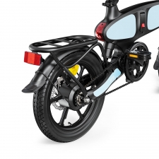 DYU C2 Foldable Electric Bike  250W Motor  48V 7 5Ah Battery  25km Max Speed  50km Range  16" All-terrain Tires  Dual Disc Brak
