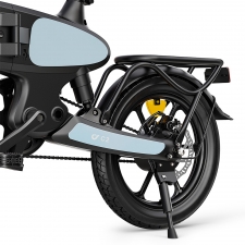 DYU C2 Foldable Electric Bike  250W Motor  48V 7 5Ah Battery  25km Max Speed  50km Range  16" All-terrain Tires  Dual Disc Brak