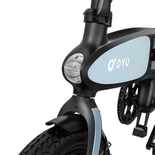 DYU C2 Foldable Electric Bike  250W Motor  48V 7 5Ah Battery  25km Max Speed  50km Range  16" All-terrain Tires  Dual Disc Brak