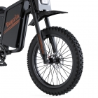 BOPZIN Q8 Electric Dirt Bike  3000W Peak Motor  60V 35Ah Removable Battery  Up to 45MPH  68 Miles Max Range  25' Fat Tires  Dua