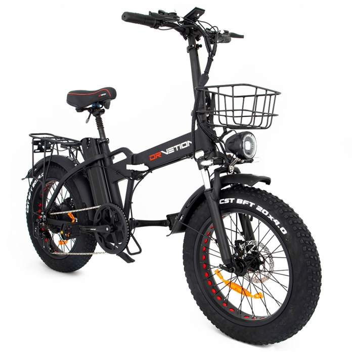 DRVETION AT20 Pro Electric Bike  750W BAFANG Motor  48V 15Ah Samsung Battery  Up to 130km Range  45km/h Max Speed  20×4 0" Fat