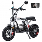 iScooter DX5Pro Electric Scooter  2000W Brushless Motor  60km/h Top Speed  52V 20Ah Battery  Up to 100km Range  17" Fat Tubeles