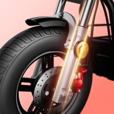 iScooter DX5Pro Electric Scooter  2000W Brushless Motor  60km/h Top Speed  52V 20Ah Battery  Up to 100km Range  17" Fat Tubeles